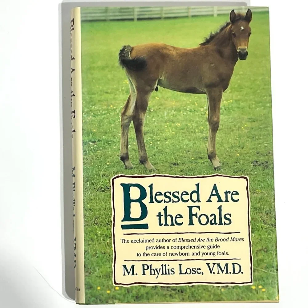 Book Blessed are the Foals Hardcover with Dust Jacket